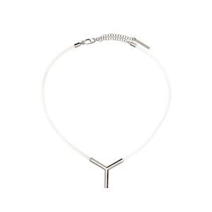 Y Project Women Transparent Pvc Y Necklace